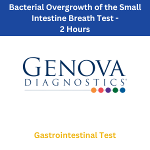 Walk-in-lab Lab Test: Bacterial Overgrowth of the Small Intestine Breath Test 2-Hours - Genova Test Kit